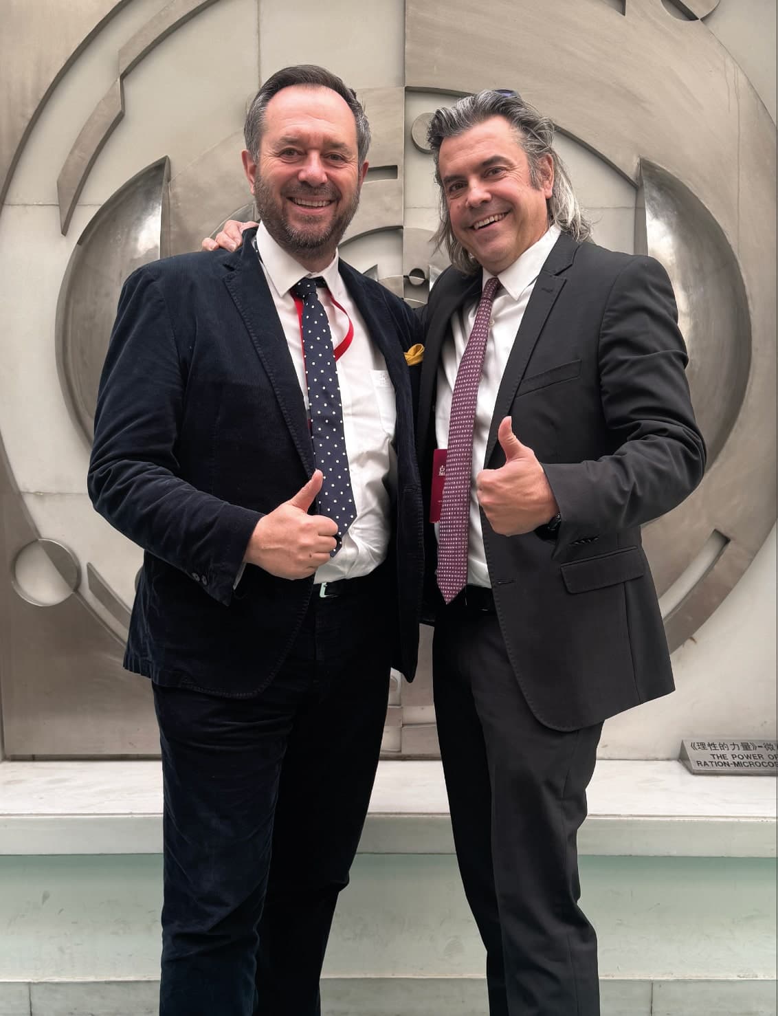 Hugues Cartier and Sébastien Garson portrait