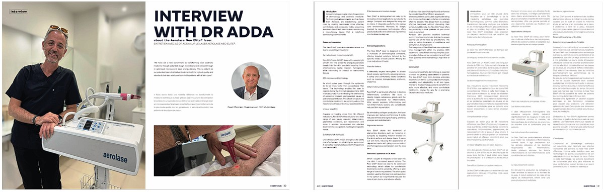 Double page interview